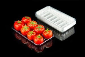 GLD-2513 Transparent food grade plastic tray/clear MAP trays