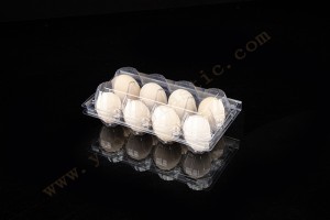 8 count plastic egg containers GLD-00C6/plastic egg containers with lids